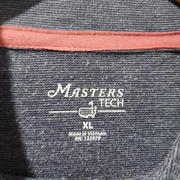 Masters Tech Quarter 1/4 Zip Pullover Performance Stretch GolfCasual Mens XL
